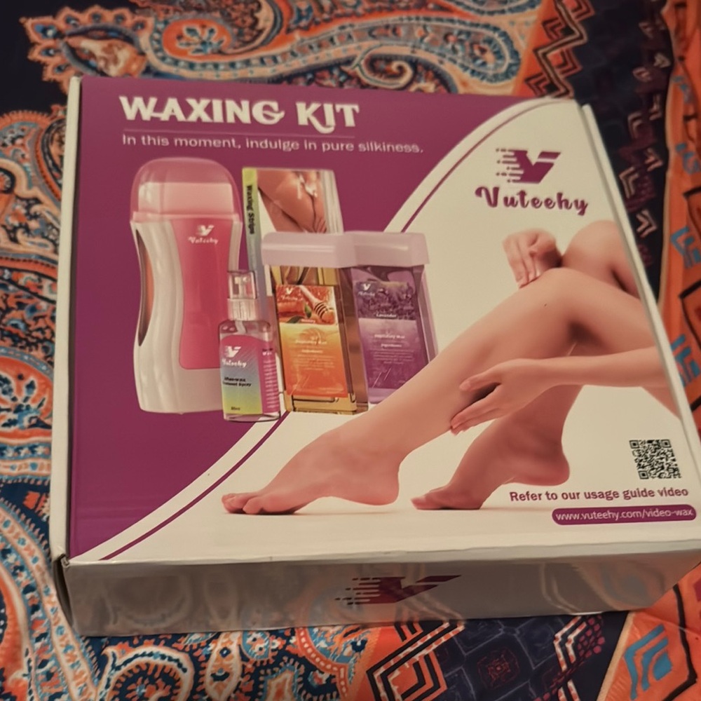 Pink Waxing Kit for Hair Removal